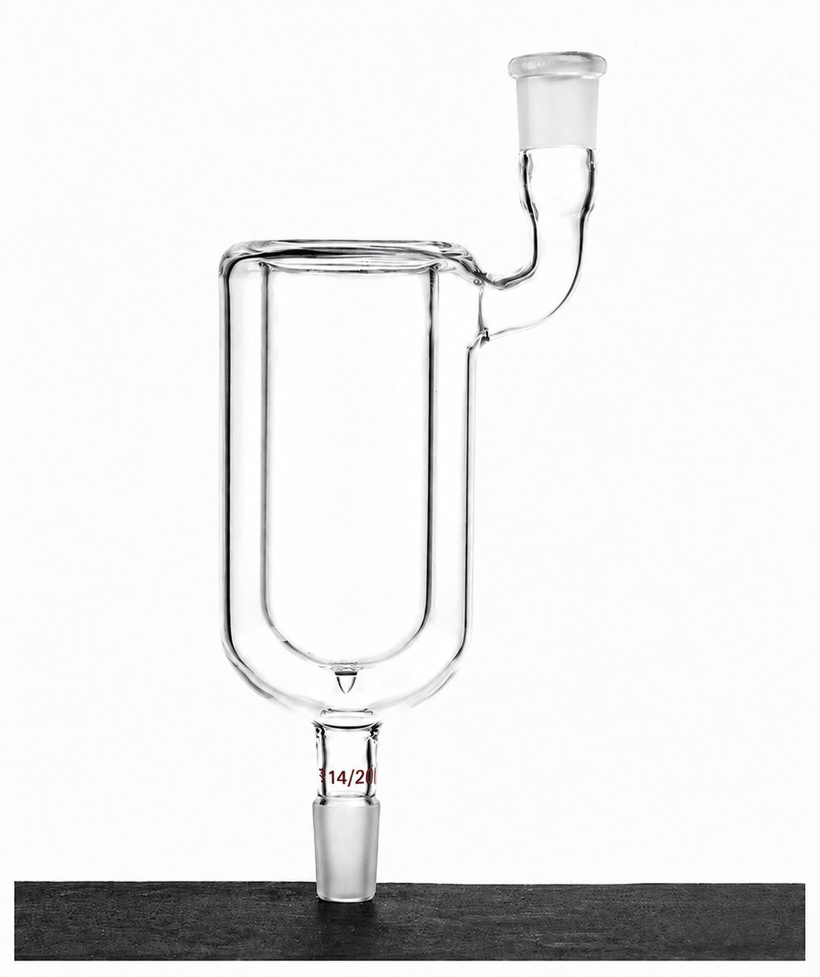 Condenseur Dewar micro, 90°, profondeur intérieure de 90 mm, diamètre intérieur de 31 mm, joint 14/20.