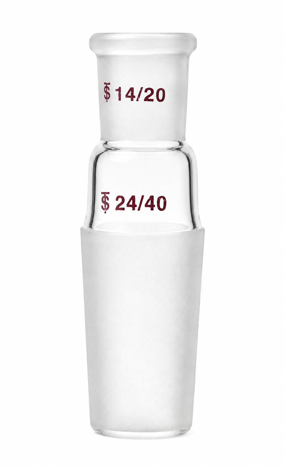 Adapter, Reducing, 19/26 top joint and 24/29 bottom joint