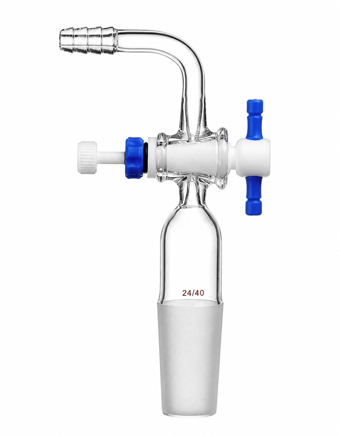 Adapter, Flow Control, Metering Stopcock, 90° (Cone Joint)