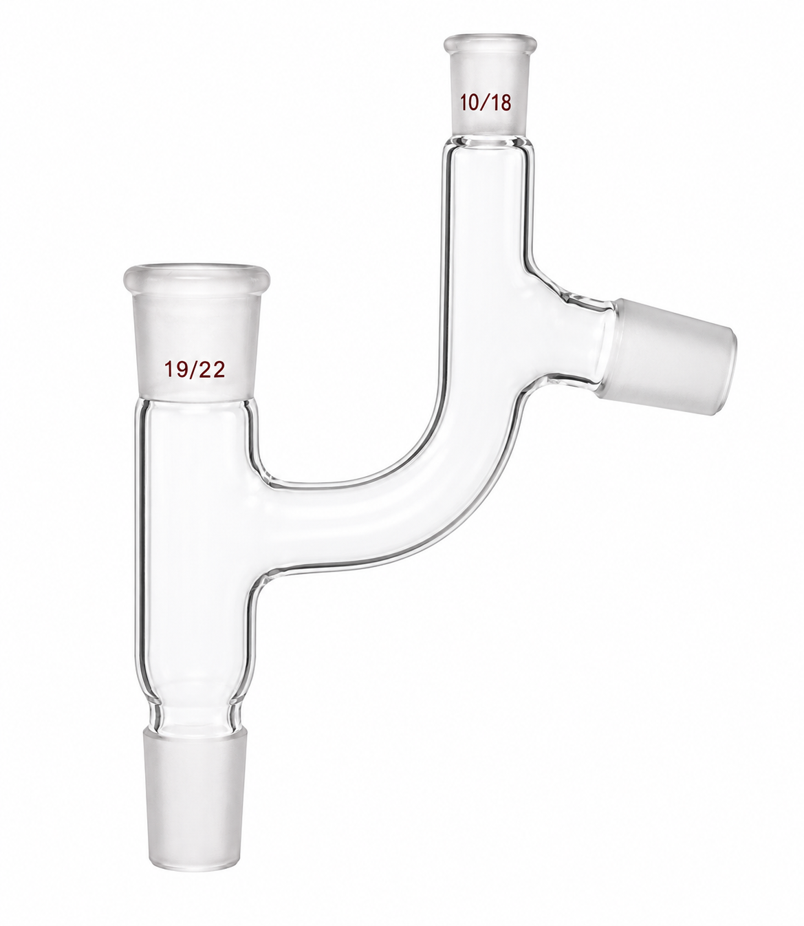 Adaptateur, distillation, avec joint de thermomètre