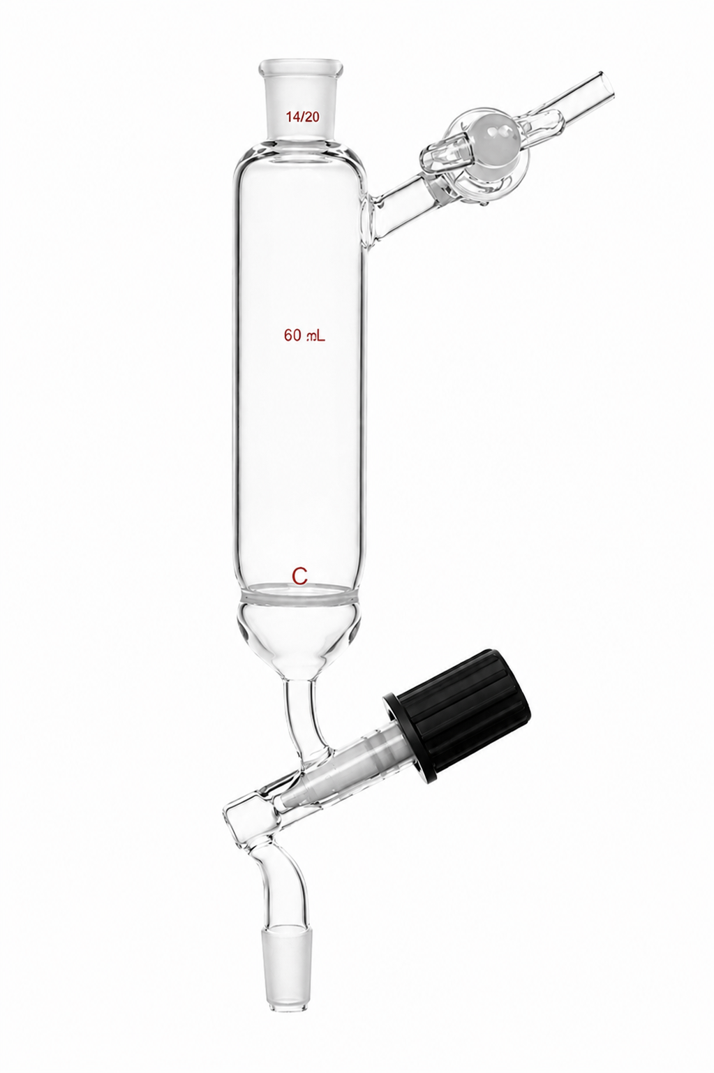 Funnels and Filtration Tube, Air free, Schlenk