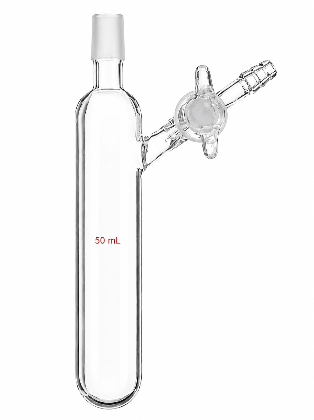Flask, Reaction Tube, With Inner (Male) Joint