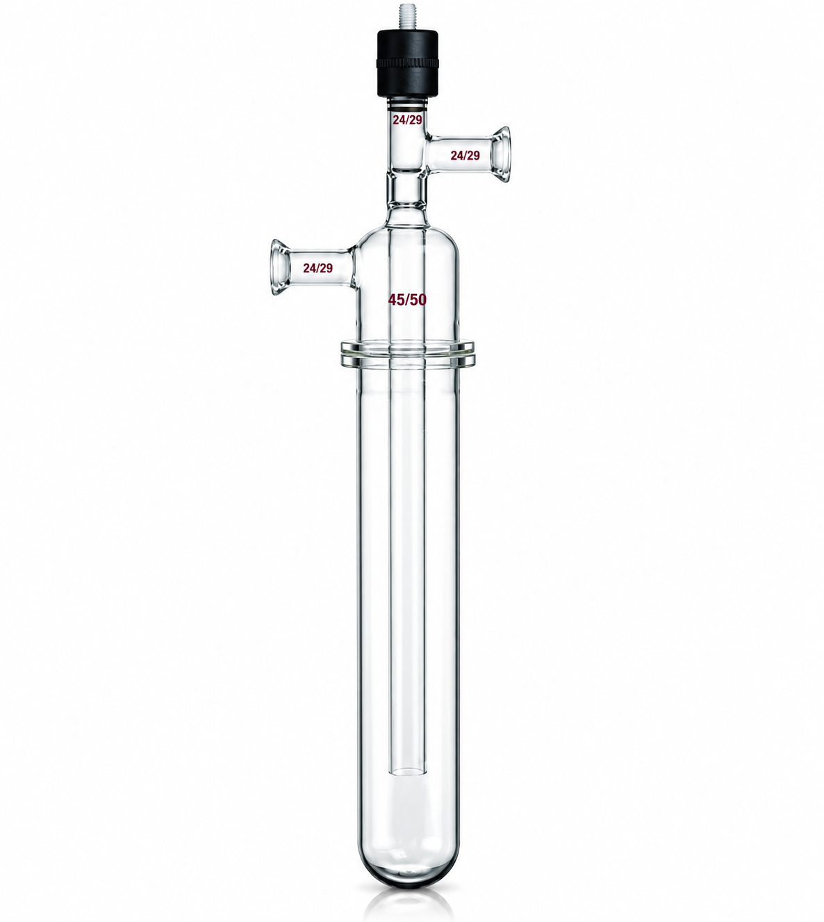 Vacuum Trap, With #15 O-Ring Joint, With High Vacuum Valve