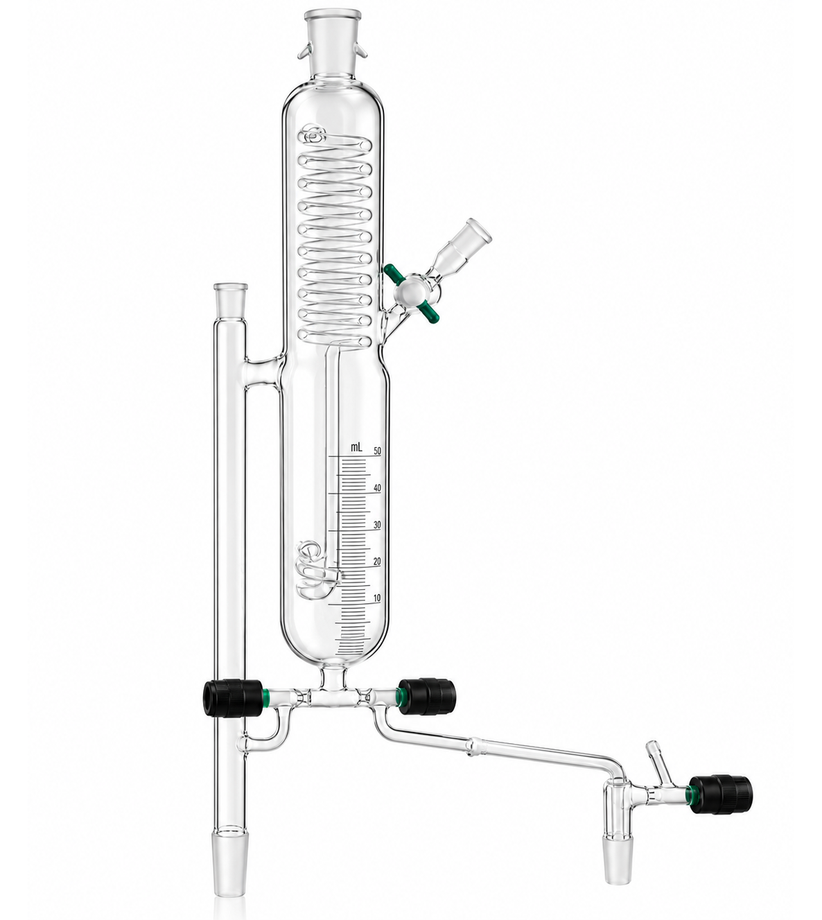 Solvent Distillation Apparatus, Air free, Schlenk