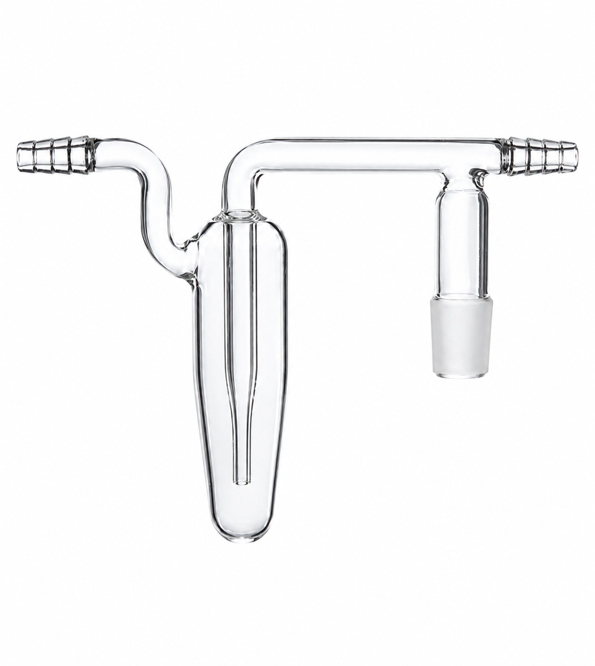 Adapter, With Mineral Oil Bubbler