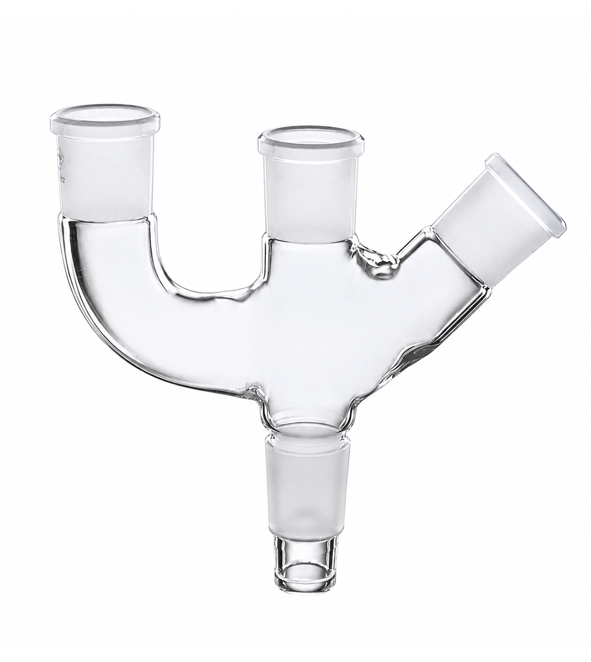 Adapter, Claisen, Three-Inlet Type, 24/40 joints and 24/40 cone joint