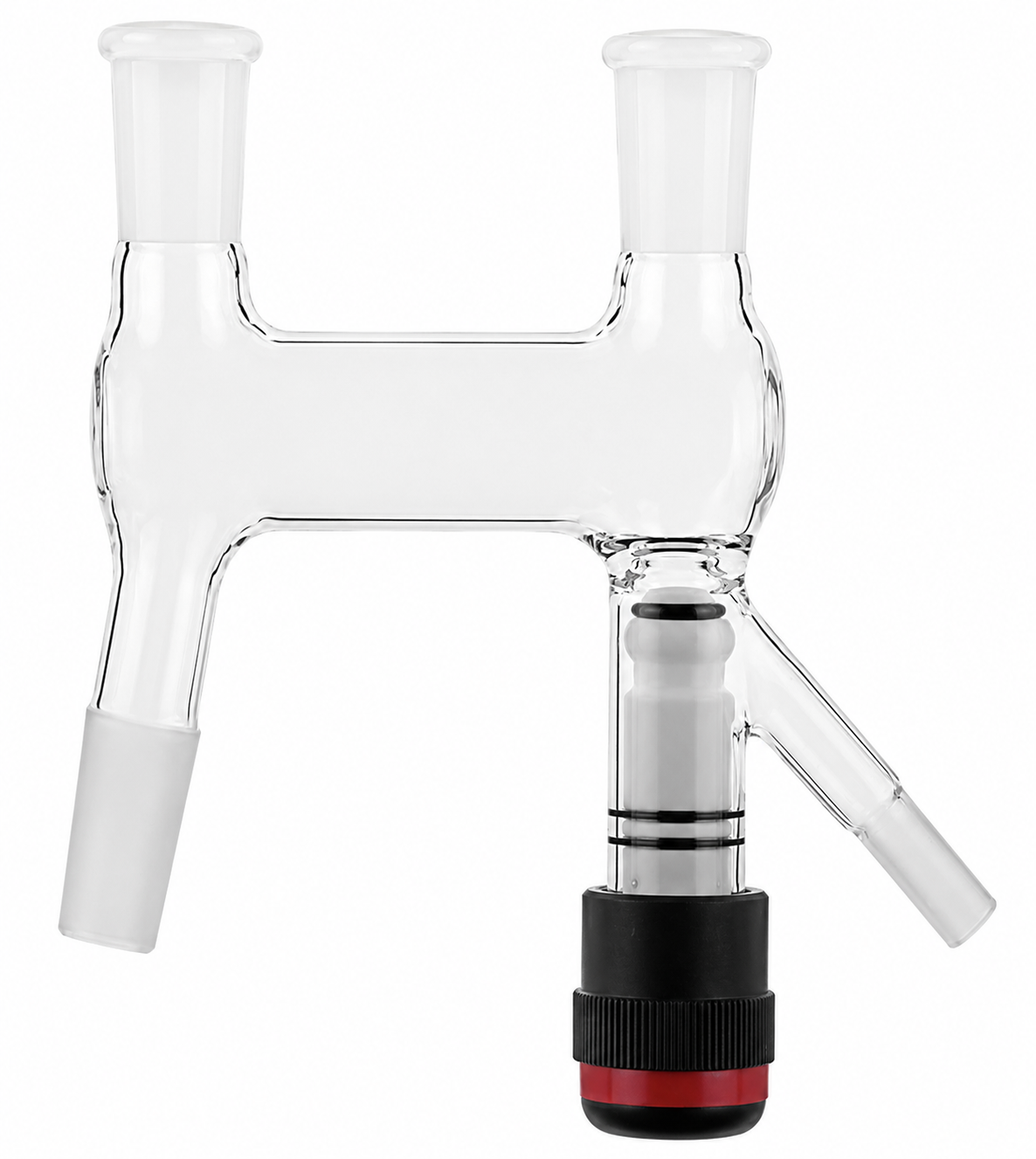 Distilling Adapters, Process reactors, Angled Swagelok®, for compression adapters