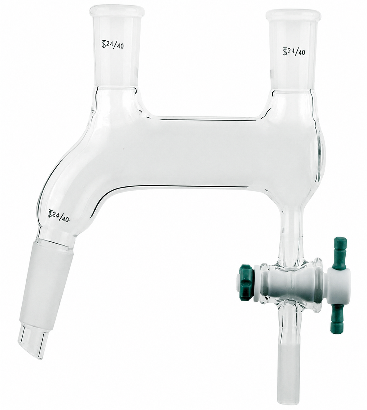 Adapters, Distilling, Process reactors, Angled, straight Swagelok®, for compression adapters