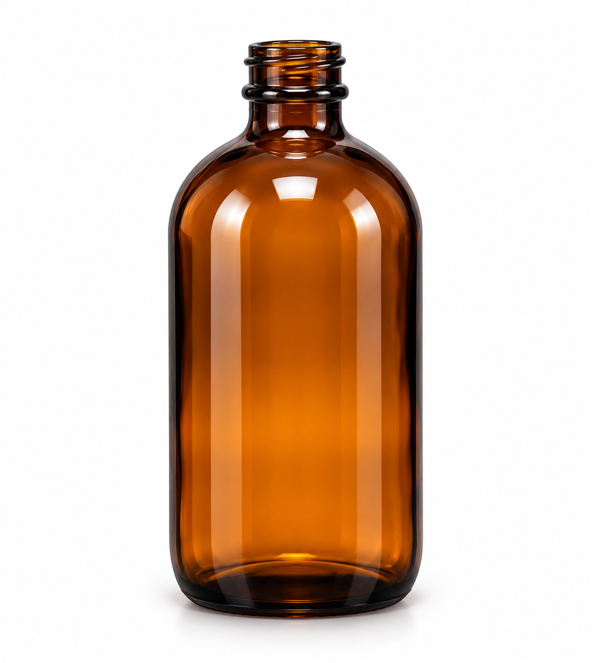 Bouteilles rondes en verre Boston