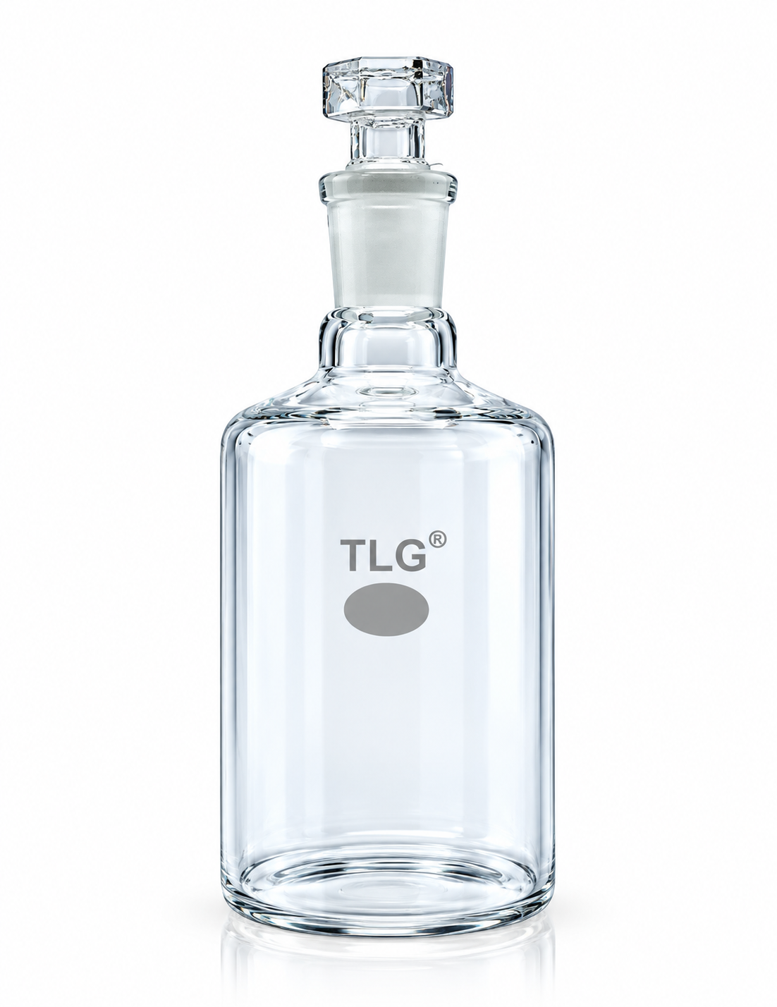 Bottles Reagent, Narrow Mouth, Clear Glass, 250 mL