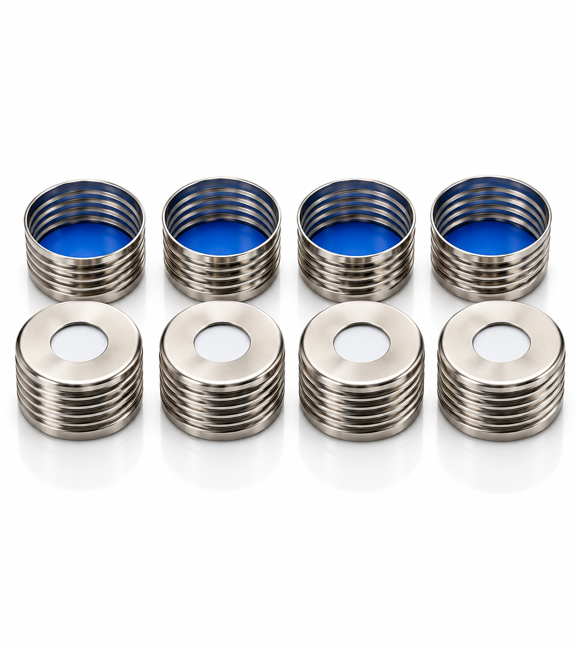 Bouchons filetés (18 mm) pour flacons Headspace