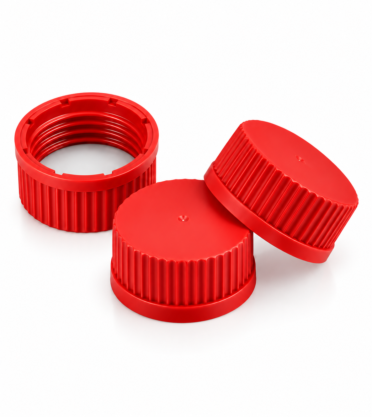 Bouchons haute température, solides, PBTE, joints PTFE