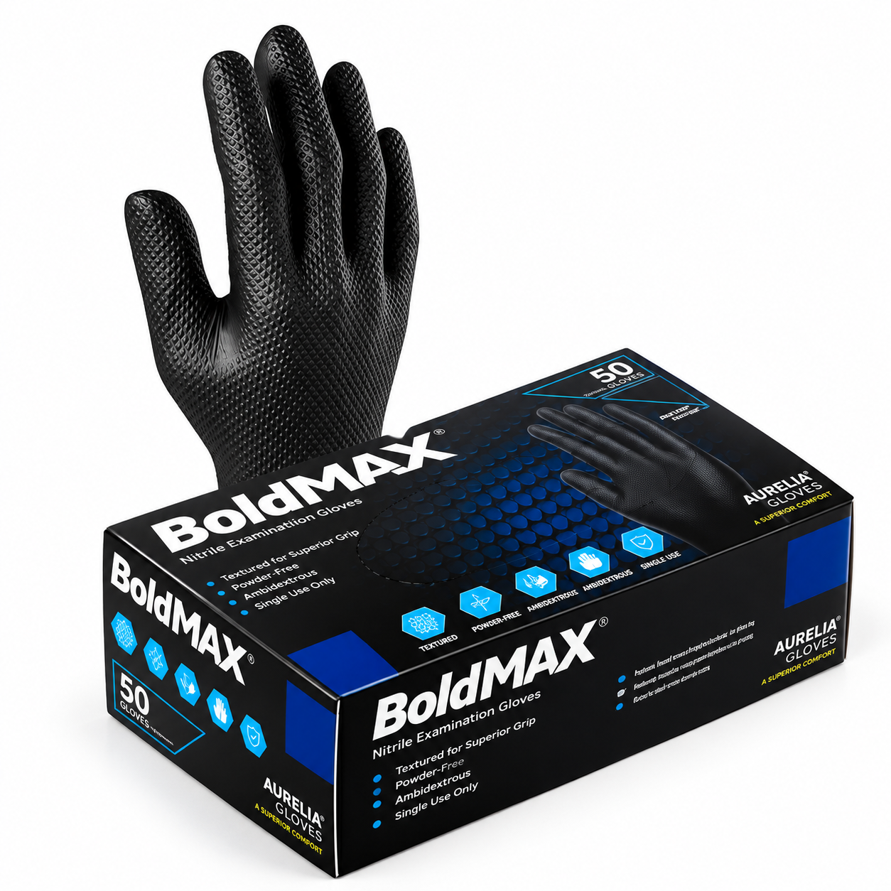 AURELIA™ Bold™ Max Nitrile Gloves