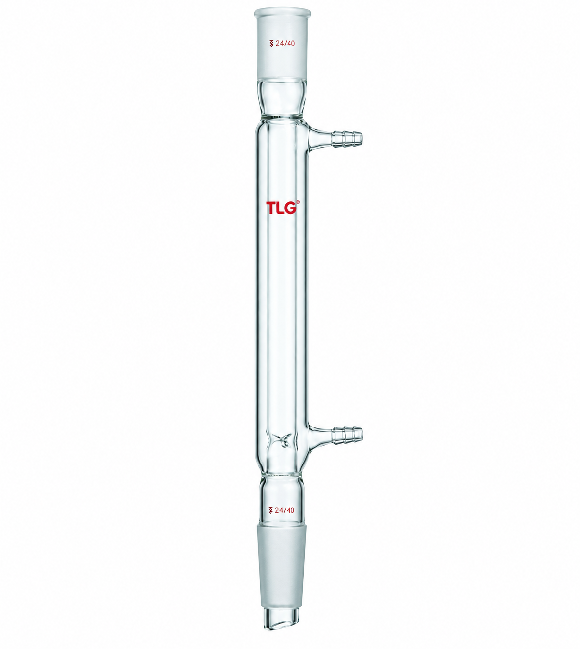 Condenser, Distillation, 14/20 joint, 110mm jacket height, overall column height 180mm,With indentations to support packing material.