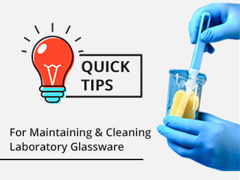 Tips for maintaining & cleaning laboratory glassware.