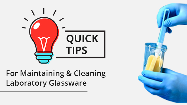 Tips for maintaining & cleaning laboratory glassware.