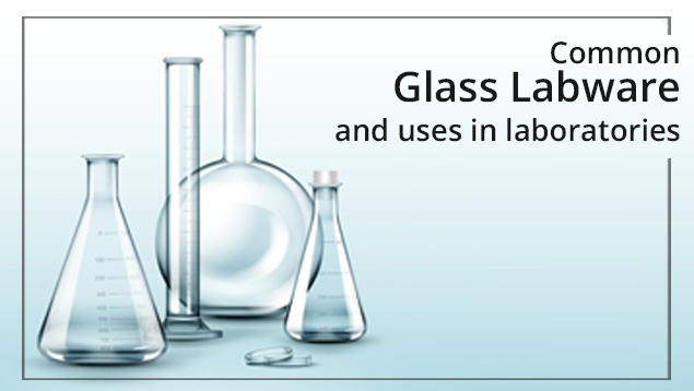 Matériel de laboratoire en verre commun et leurs utilisations dans les laboratoires