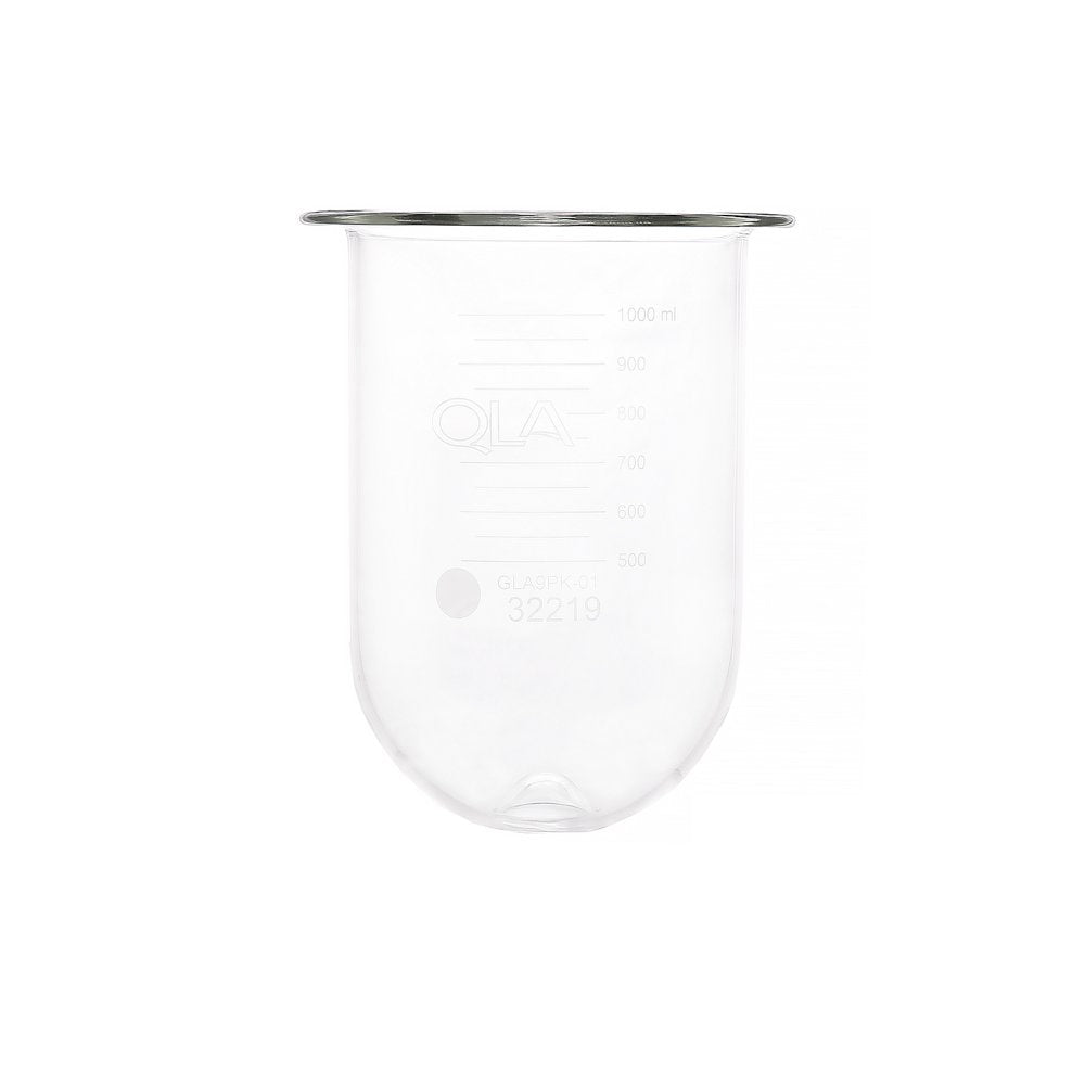 1000mL Clear Glass Apex Vessel, Agilent/VanKel compatible