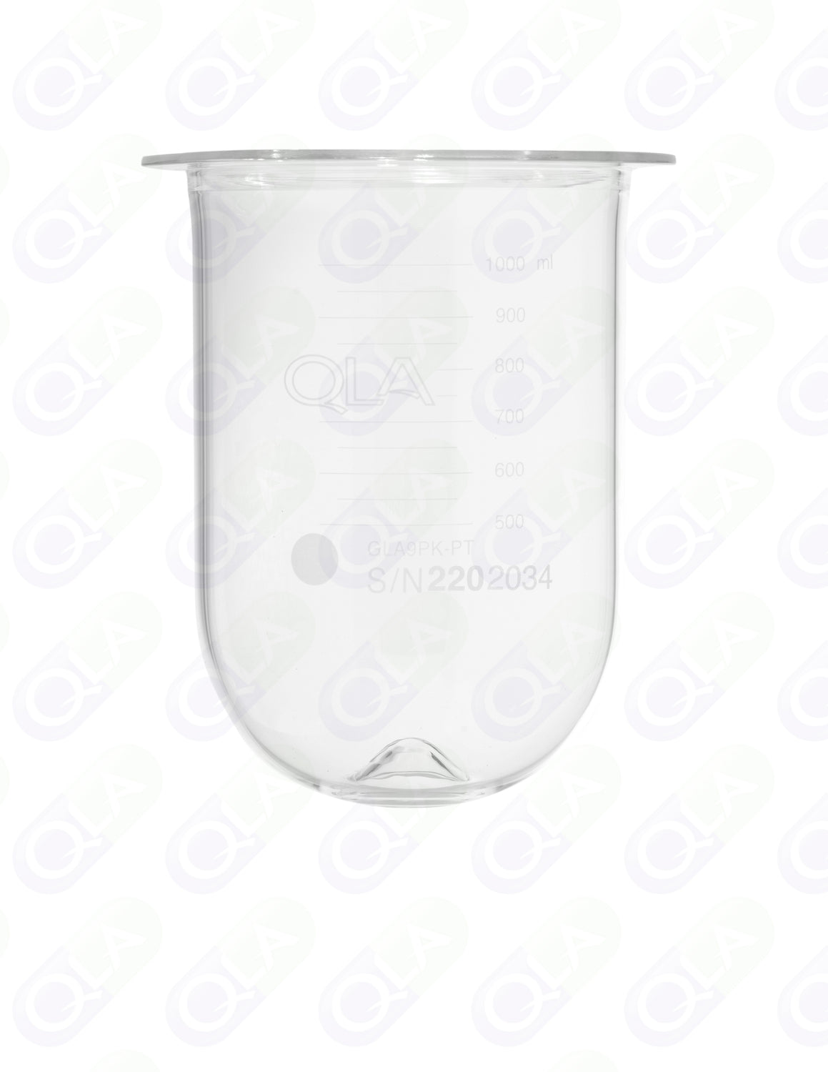 1000mL Clear Glass Apex Vessel, Pharmatest compatible