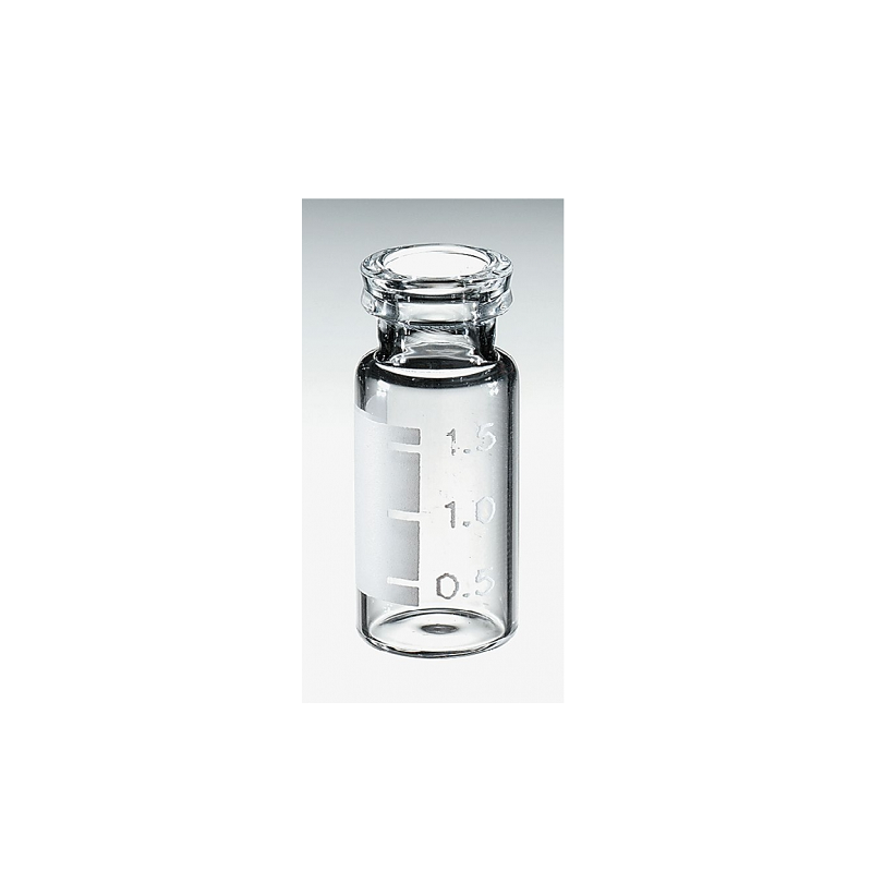 Standard Opening Snap Seal Vials,(ND11), 2mL, 12x32, Clear Glass, Flat Base with Spot