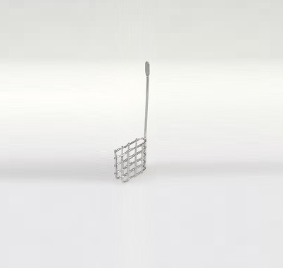 Platinum Sample Carrier, for Schoniger Stopper, Heavy 18-gauge
