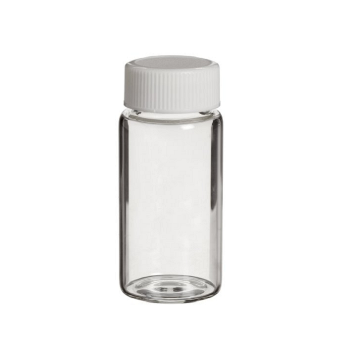 Scintillation Vial, 20mL, comes with Polypropylene cap, Pulp-Backed Foil Liner CS/500