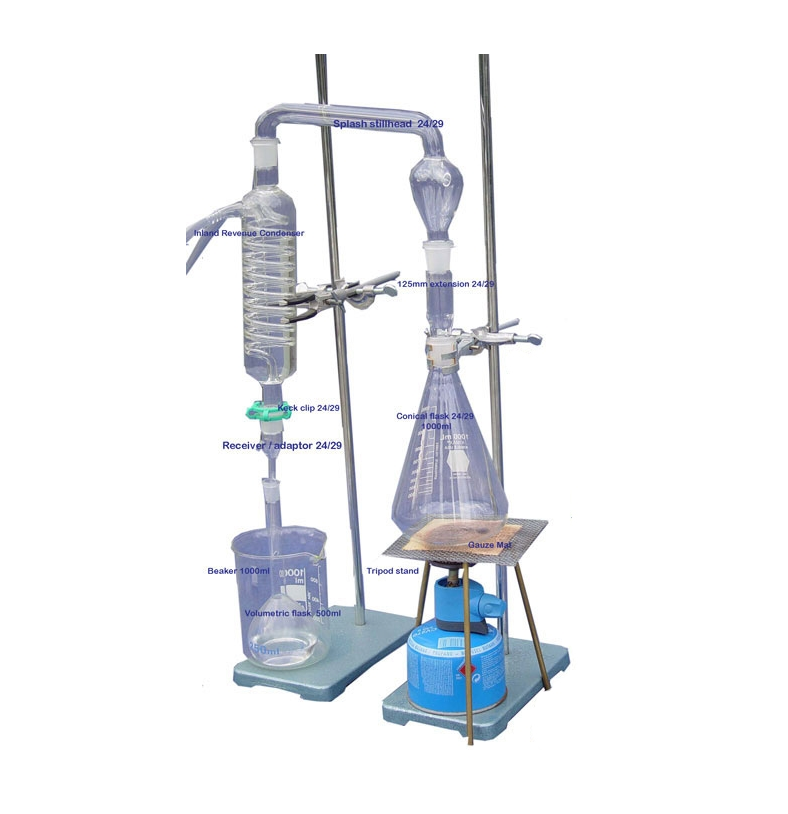 Alcohol Determination - Distillation Apparatus (611), Complete