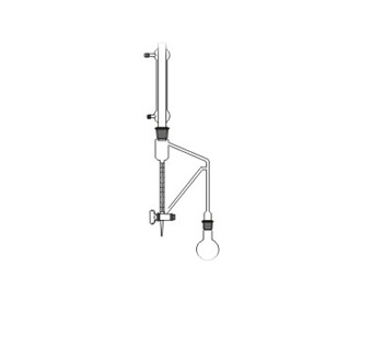 Distillation Receiver, Dean Stark With Uptake Tube Vacuum (Clevenger Apparatus)