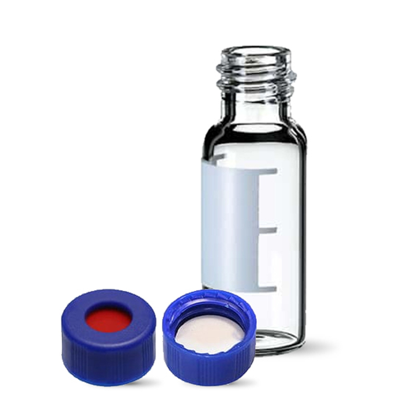 Clear Screw 9-425 Thread Vials, 2mL, with Spot