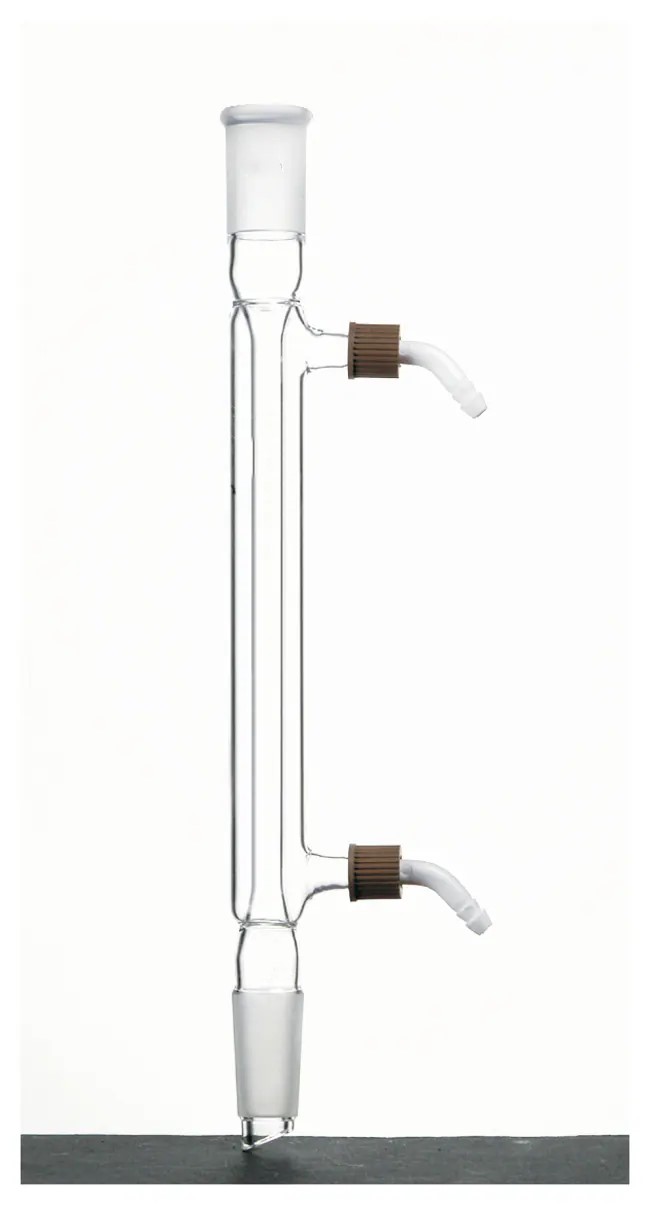 Condenseur, Liebig, raccords de tuyau amovibles, longueur de gaine 120 mm, joint 14/20