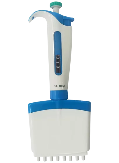 Micropipette à volume variable multicanaux TLG® (8), plage de volumes 40-300 µL