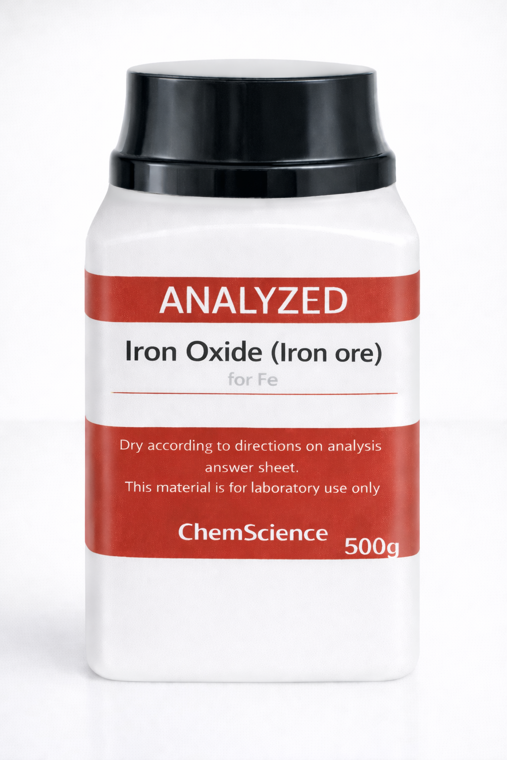 Oxyde de fer (minerai de fer) pour Fe