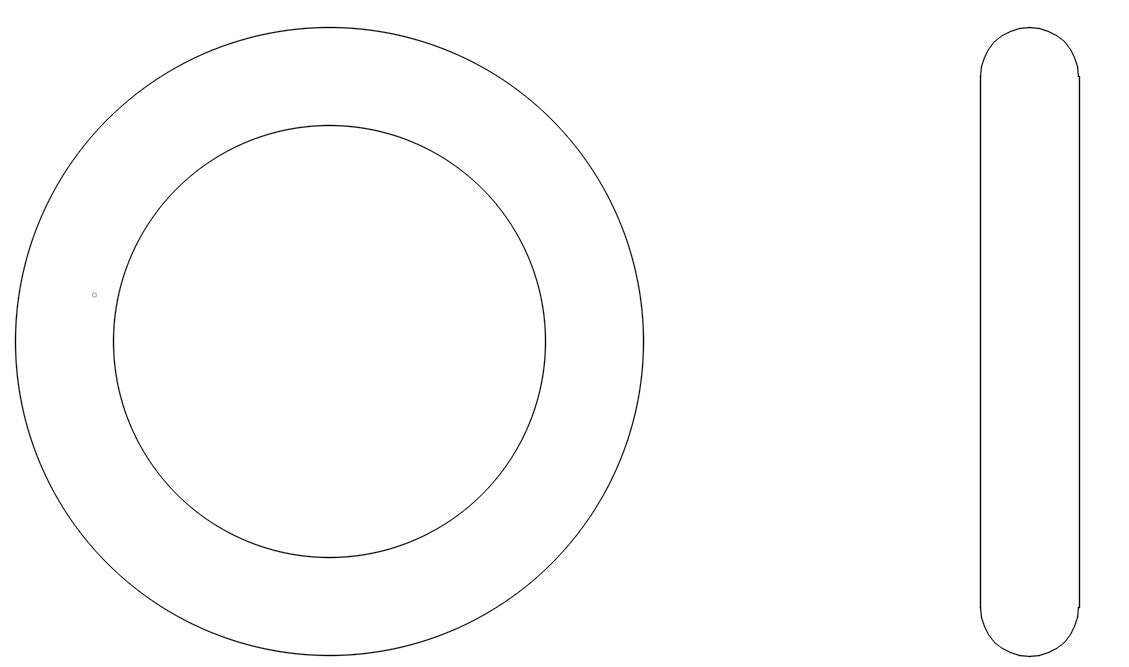 O-Ring for Distek Vessel Cover Center Cap