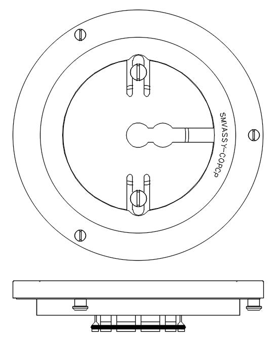 Chinese Pharmacopeia Small Volume Adapter Assembly, Copley compatible