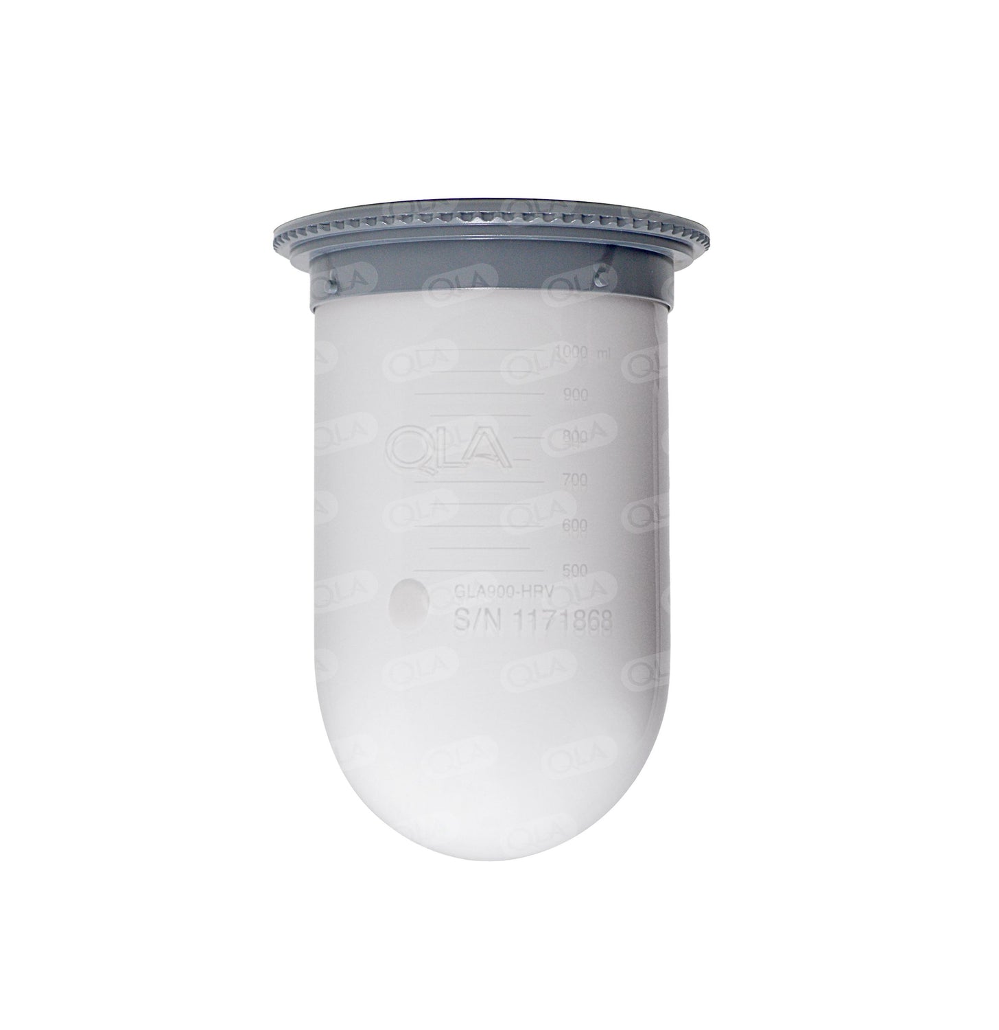1000mL PTFE Coated Glass Easi-Lock Vessel, Hanson Vision compatible