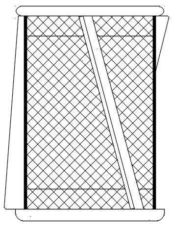 40 Mesh Basket with 3 Fins, Sotax (Rounded Rim Style) compatible