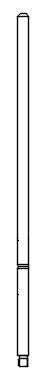 12.75” (324mm) Detachable Shaft, Pharmatest compatible
