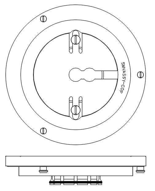 Small Volume Adapter Assembly, Copley compatible