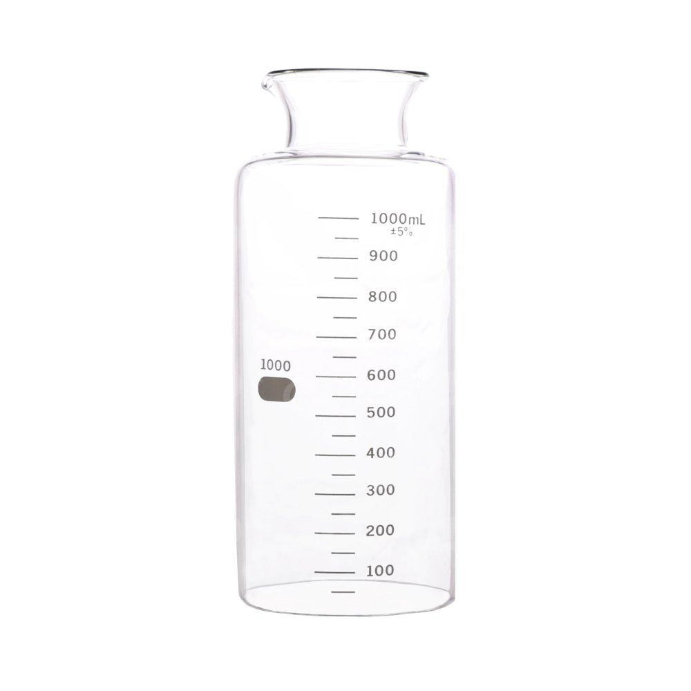1000mL Glass Fleaker with Graduations