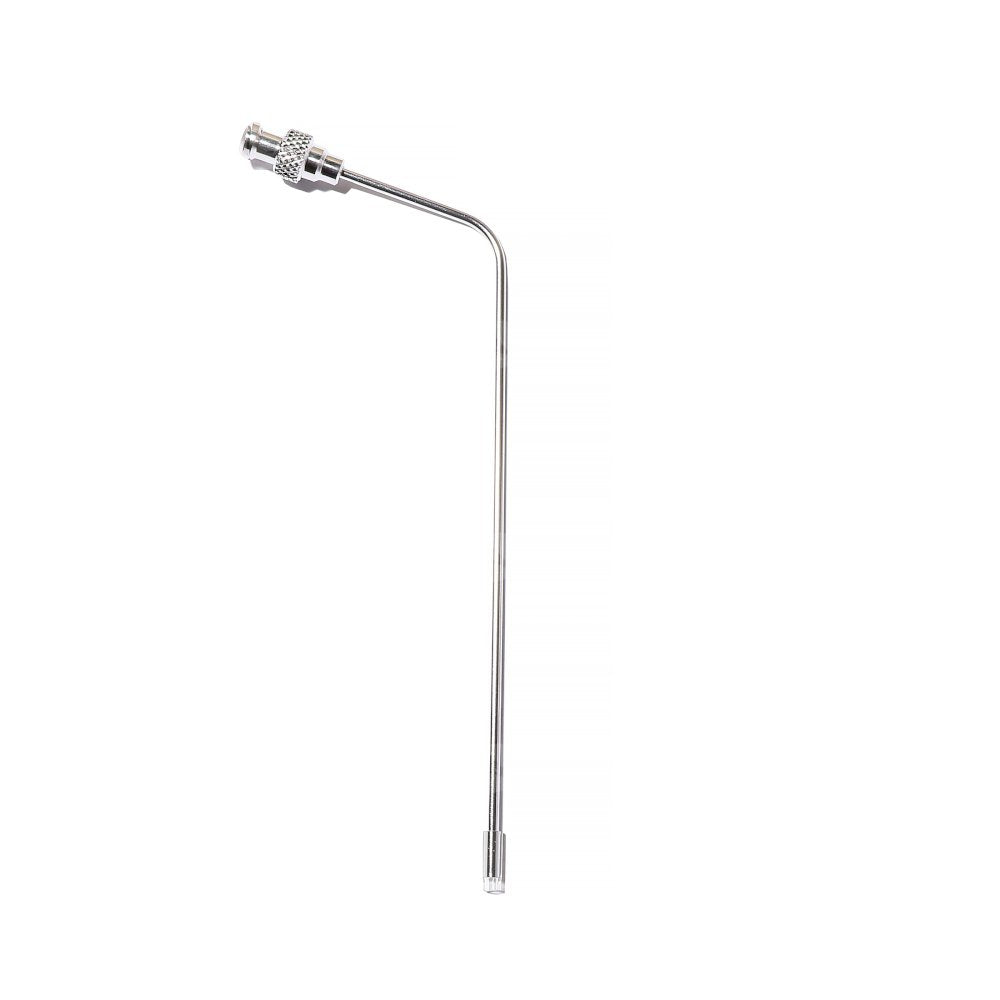 4.75'' (120mm) Bent 316 SS Cannula with SS Luer Lock & Tygon Tubing for QLA 