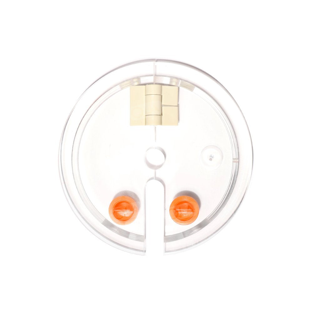 Clear Hinged Cover with Paddle Slot for ACCUBKT-VK & VK auto-sampler