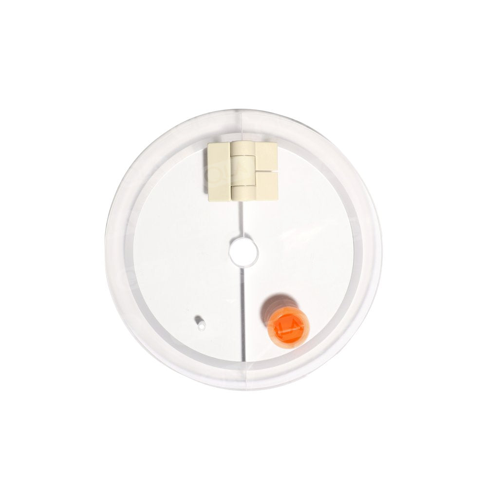Clear Hinged Cover with .125
