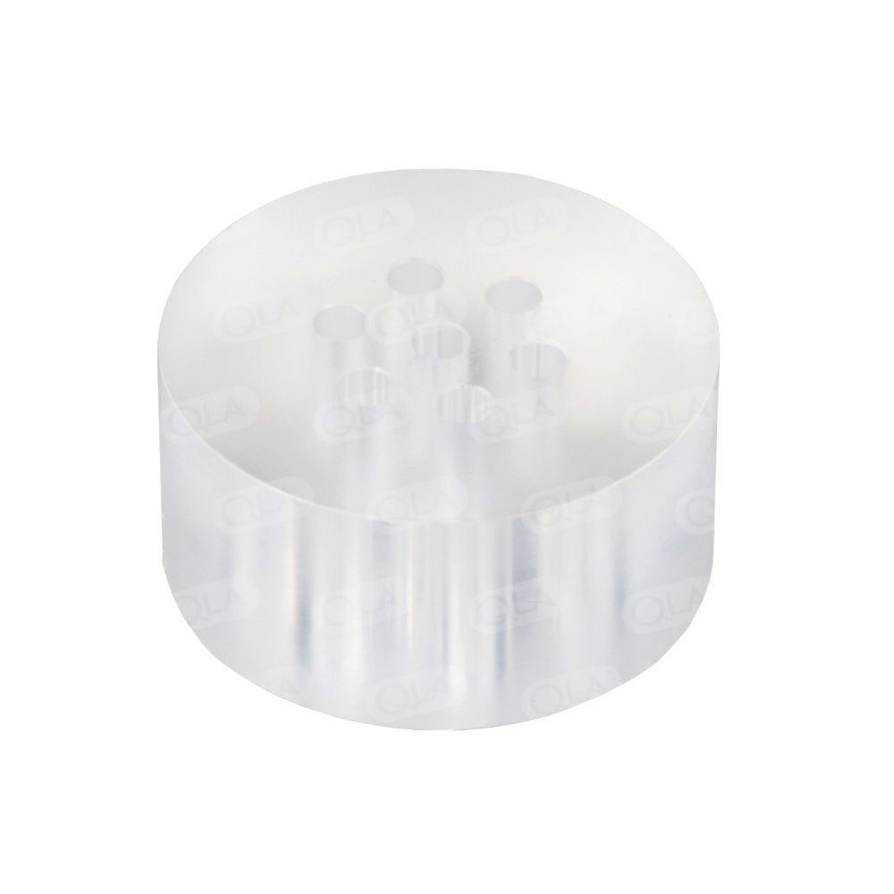 Fluted Plastic Disks for 3 Tube Disintegration Assembly