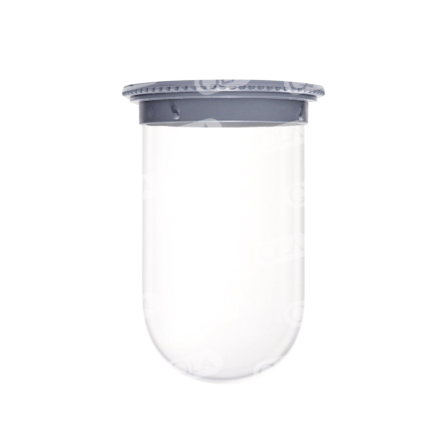 1000mL Clear Glass Easi-Lock Vessel, Hanson Vision compatible (No Graduation Lines)