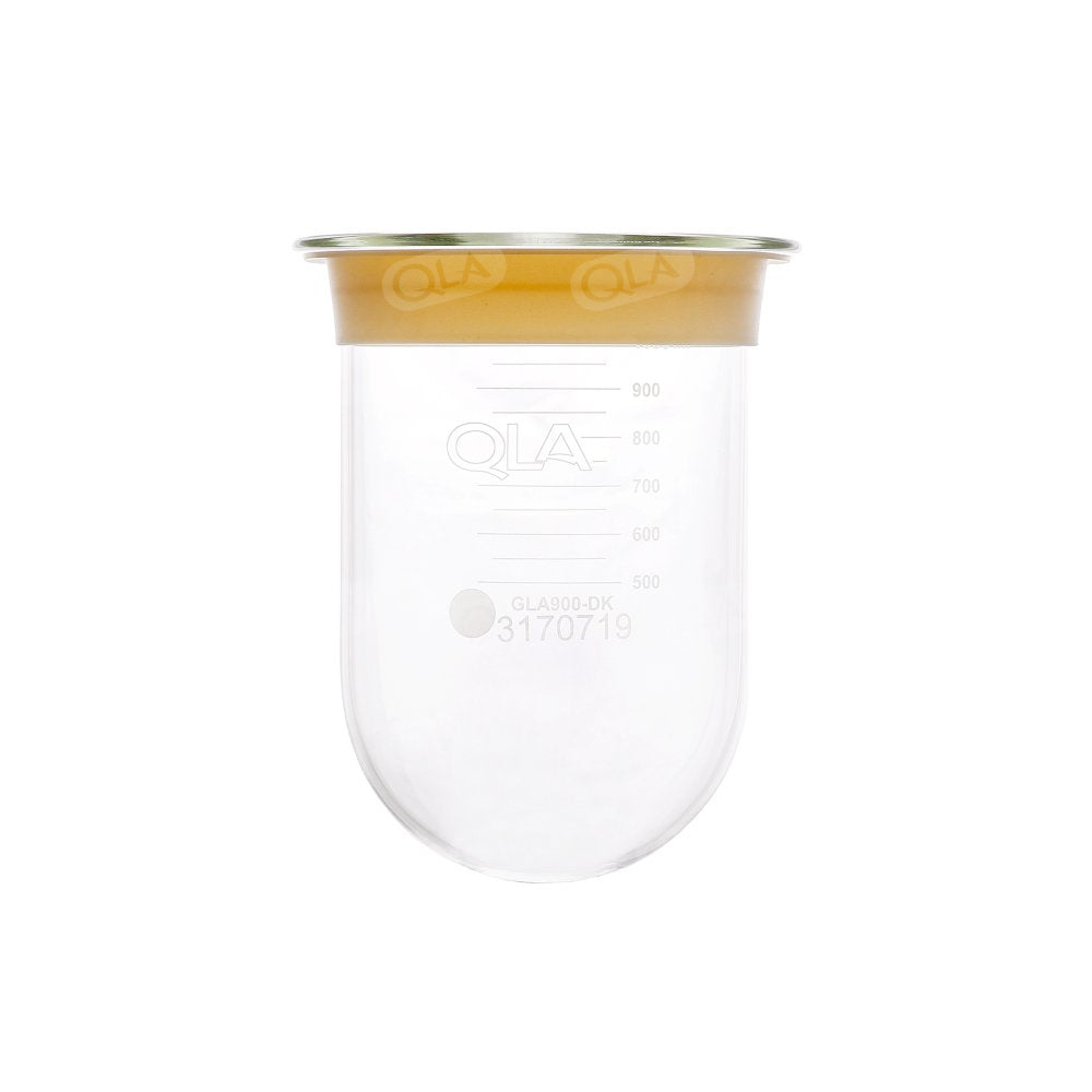 1000mL Clear Glass Vessel with Centering Ring, Distek compatible