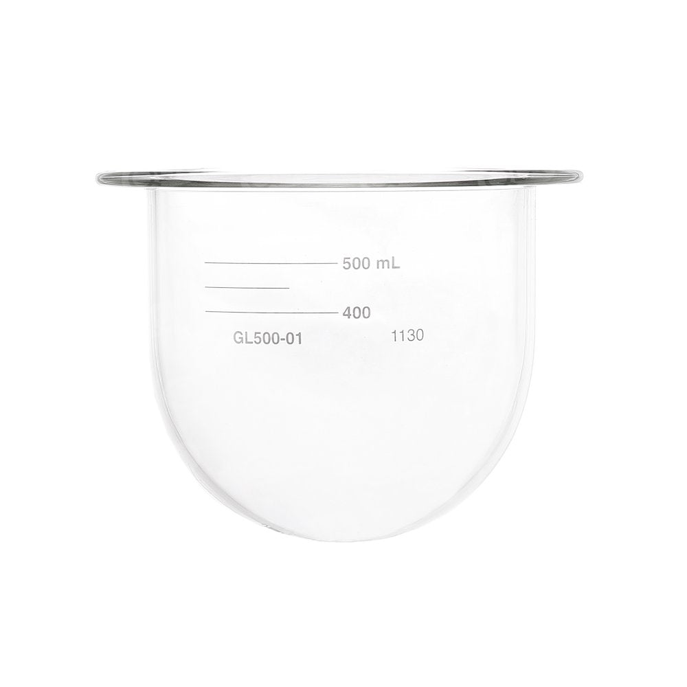 500mL Clear Glass Vessel, Agilent/VanKel compatible