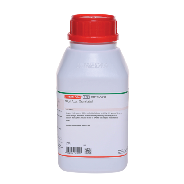 Wort Agar, Granulated 500G