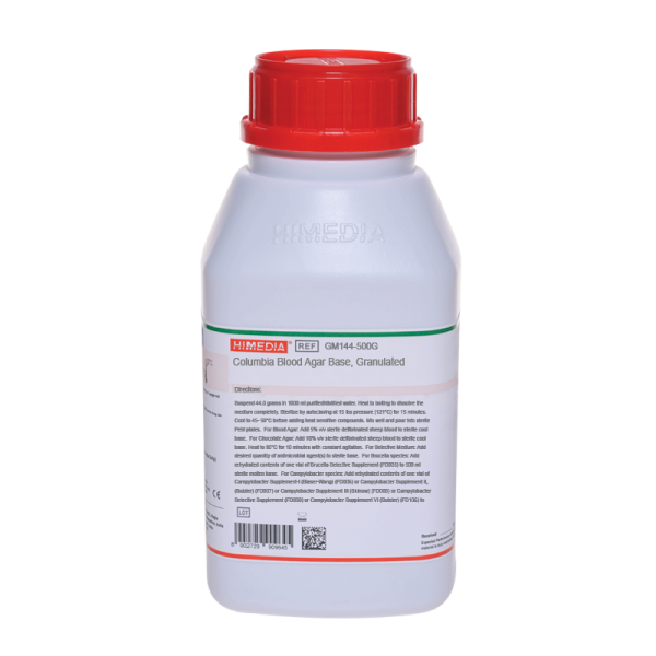 Columbia Blood Agar Base, Granulated 500G
