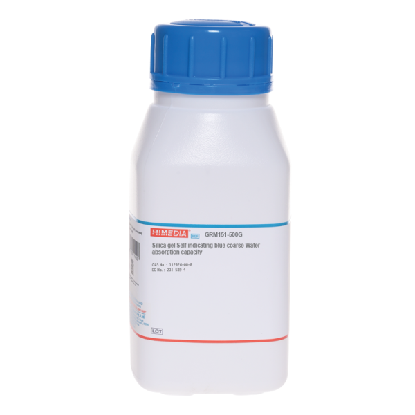 Silica gel, Self indicating blue coarse Water absorption capacity 500G
