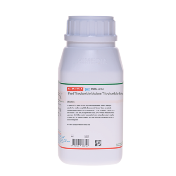 Fluid Thioglycollate Medium (Thioglycollate Medium, Fluid) 500G